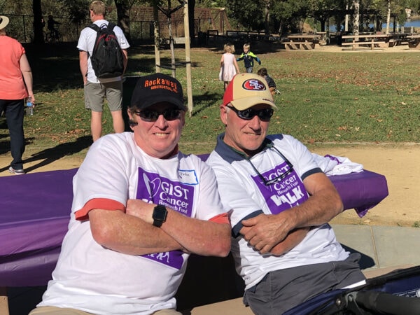 John Fitzpatrick and Frank Dolan at the Gistwalk